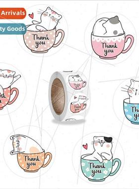 New rolls of childrens toys cute thank you stickers office s