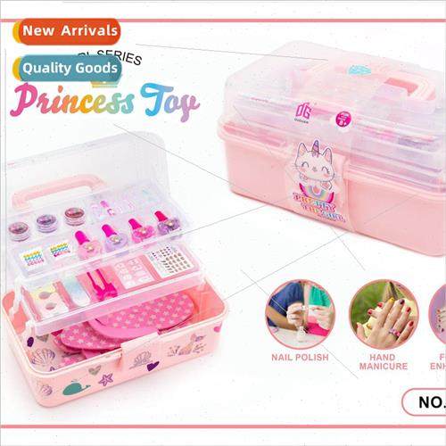 Childrens makeup cosmetics suitcase nail comb dress up girls