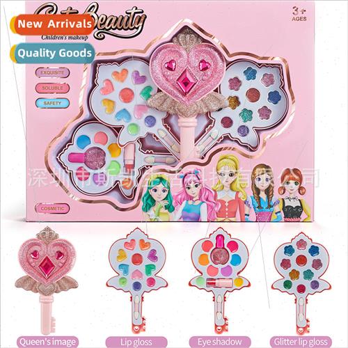 Childrens makeup toys girls play house manicure blush nail p