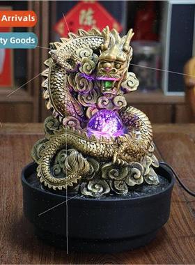 ized small dragon year simple cycle of flowing water ornamen