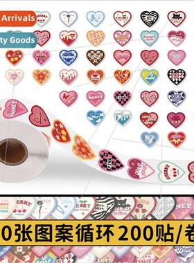 200 stickers Korean love stickers cartoon Ouyang Nana Englis