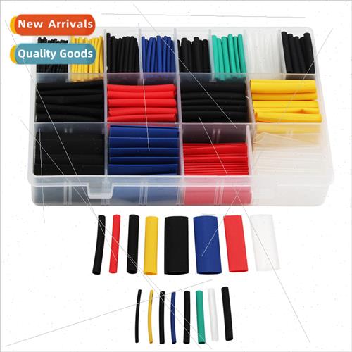 580pcs Household Heat Shrink Tubing Set Data Cable Repair El