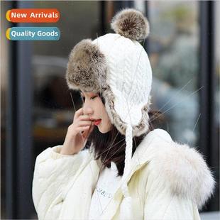 winter pro cap ear warm thickened and autumn womens Feng Lei