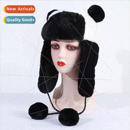 Autumn and winter cute cartoon short animal hat thickened wa