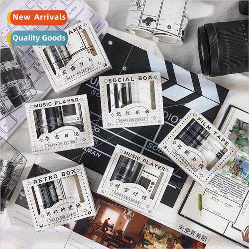 Happy collection handbook tape vintage border scenery decora