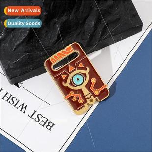 Zelda Breath Badge Legend Legen Metal Wild The the