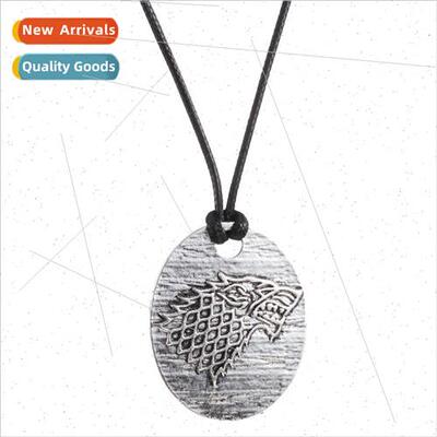 A Song of Ice and Fire Game of Thrones Stark Wolf Head Penda