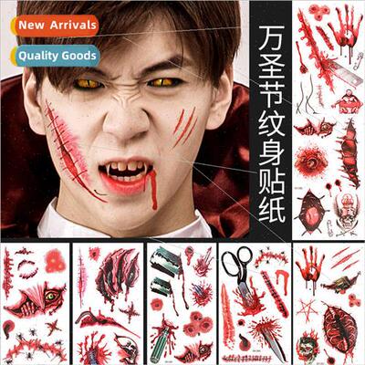 Halloween props atmosphere horror fake wounds realistic bloo