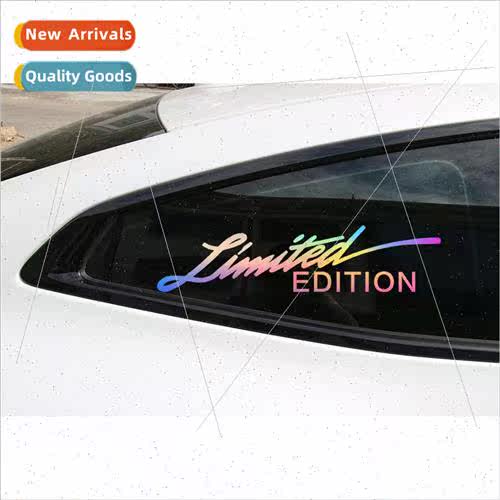 Car stickers laser reflective car stickers LIMITED EDITION E