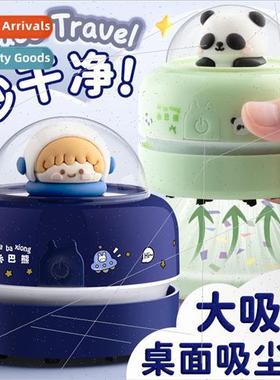 Desktop vacuum cleaner suck eraser crumbs cleaning machine c