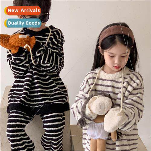 Childrens suit 2023 winter boys and girls Korean  of the str