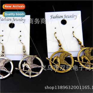 the hunger games vintage earrings hunger games mockingjay ea
