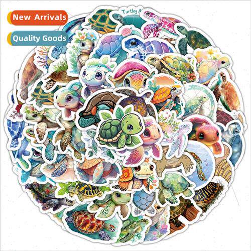 100 cartoon turtle stickers graffiti childrens stationery bo