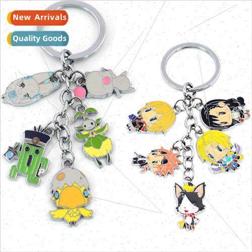 Peripheral Final Fantasy Colorful Hop Metal Figurine 5 Penda