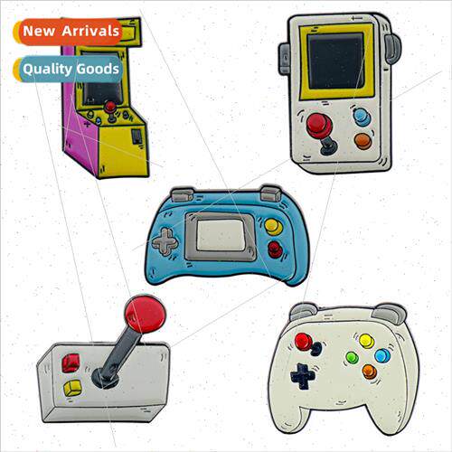 Personalized Creative Game Console Pin Game Console Handle O