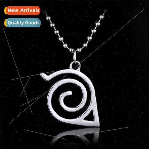 Anime  jewelry Naruto Kiba logo necklace fashion simple pend
