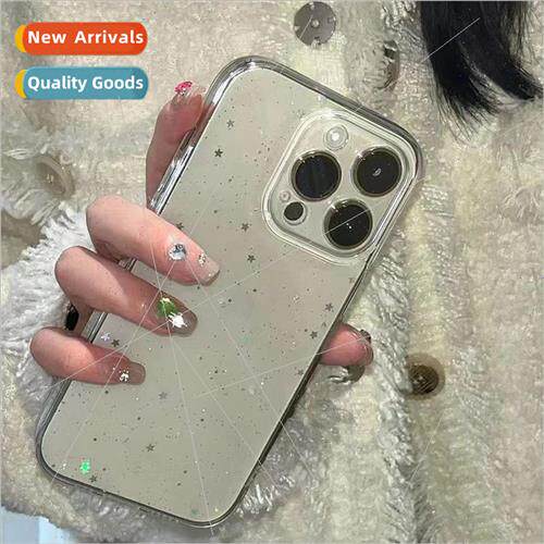 Niche ins drip glitter stars 适用 iPhone14ProMax Apple 12/11