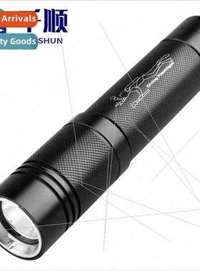 Diving flashlight strong light rechargeable super bright lon