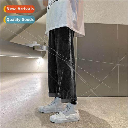 Summer jeans men Hong Kong  ins straight loose Korean side s