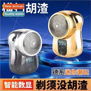 USB rechargeable razor Electric digital shaver with dis mini