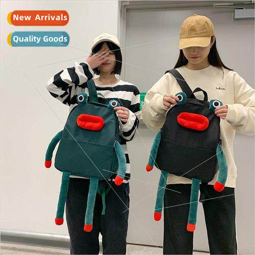 2022 new cute frog dorky shoulder bag cute pet quirky studen
