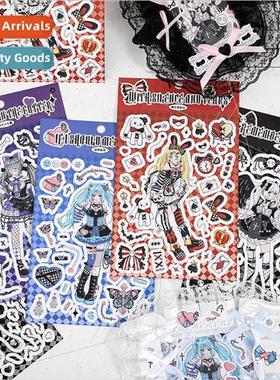infeelme matte film goo card stickers magical girl game seri