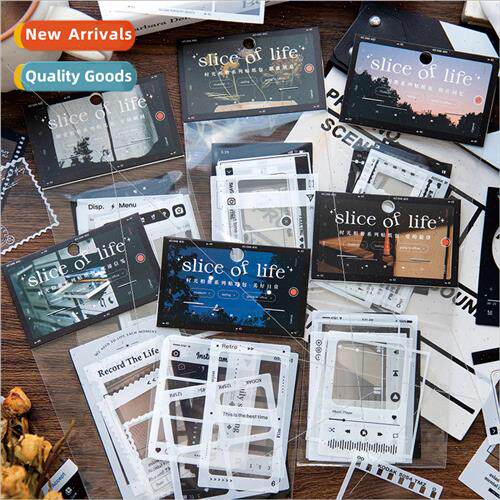 Twilight PET self-adhesive sticker pack Time album series si