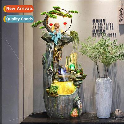 Chinese garden wigwam water fountain landscape attract wealt