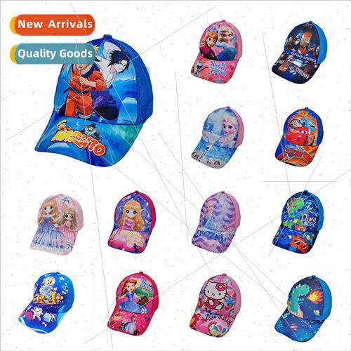 2020 spring and summer new childrens cartoon baseball cap bo