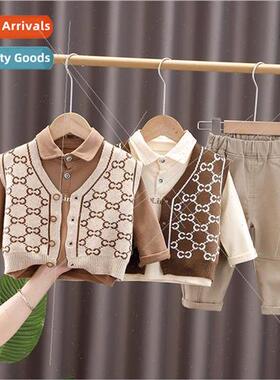 Childrens clothing boys spring and fall suit suit new sports