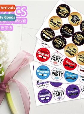 Graduation Party  Envelope Seal Decoration Stickers Graduati