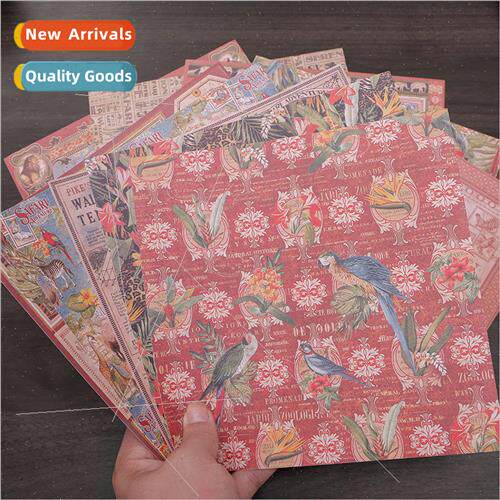 10 Jungle Adventure Vintage  Newspaper Animal Decoration Col