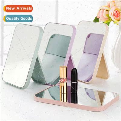 Rectangular desktop mirror men and women HD makeup mirror de