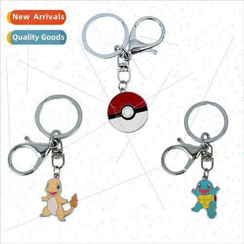 Pet small fire dragon Jenny turtle Pokemon keychain elf ball