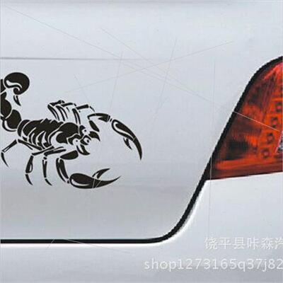 Z-173 Scorpion Totem Hood Stickers Decals Modified Car Front