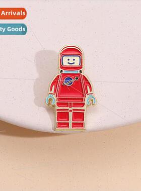 Movie and TV Astronaut Red Spaceman Pin Cartoon Pin Super Sp