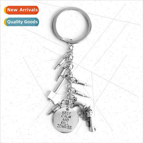 The Walking Dead Axe Fine Plated Alloy Keychain Chain Pendan