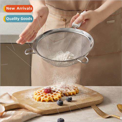 Small handheld mini flour sifter household manual kitchen si