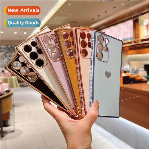 GalaxyS22Ultra Electroplated Big Heart Case 适用 Samsung A53