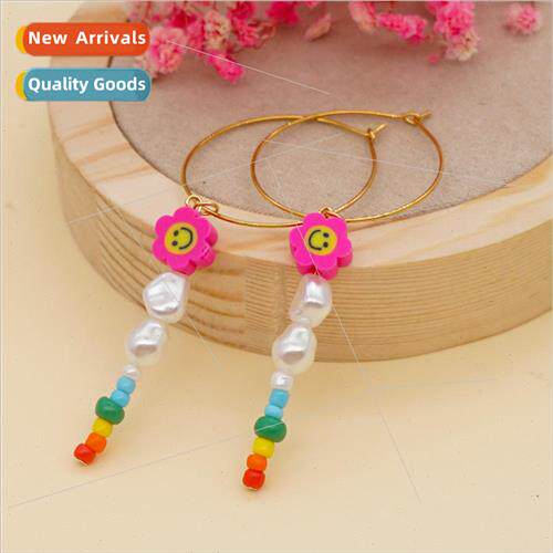 Womens new fashion cute small jewelry colorful domestic rice