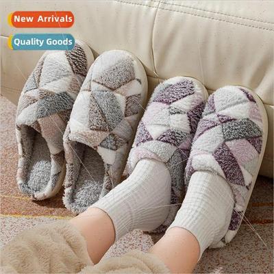 Stomping sense of cotton slippers womens fall and winter ind
