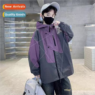 Boys fall jacket big boy rushing jacket spring and autumn  2