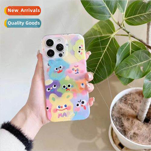 INS Cute Graffiti Colorful Monster 适用 iPhone12ProMax Case
