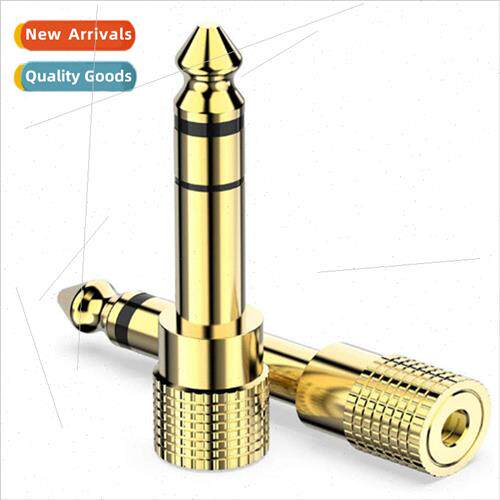 Audio 6.5 to 3.5 Adapter Microphone Mic Headset 3.5mm Female