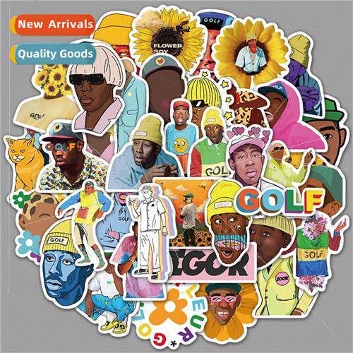 50 American rapper Tyler The Creator stickers personalized w
