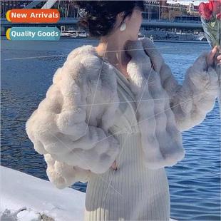 2023 soft new winter fashion fur velvet mink young Yankee