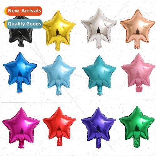 10 inch small size light plate pentagram aluminum film ballo