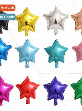 10 inch small size light plate pentagram aluminum film ballo