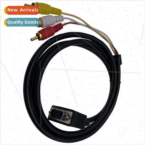 VGA to 3RCA Cable 1.5m vga to 3rca VGA to 3RCA to Component