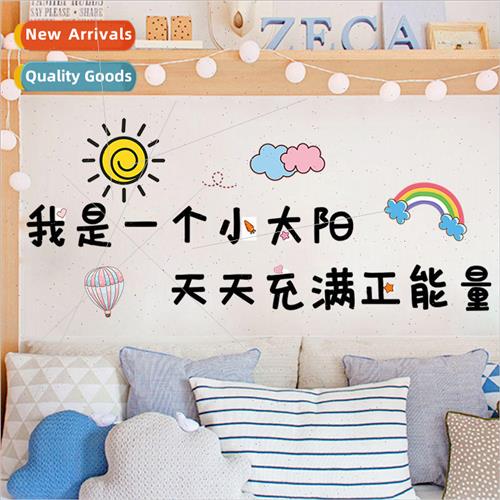 3001 simple text ins stickers wall stickers bedroom dormitor